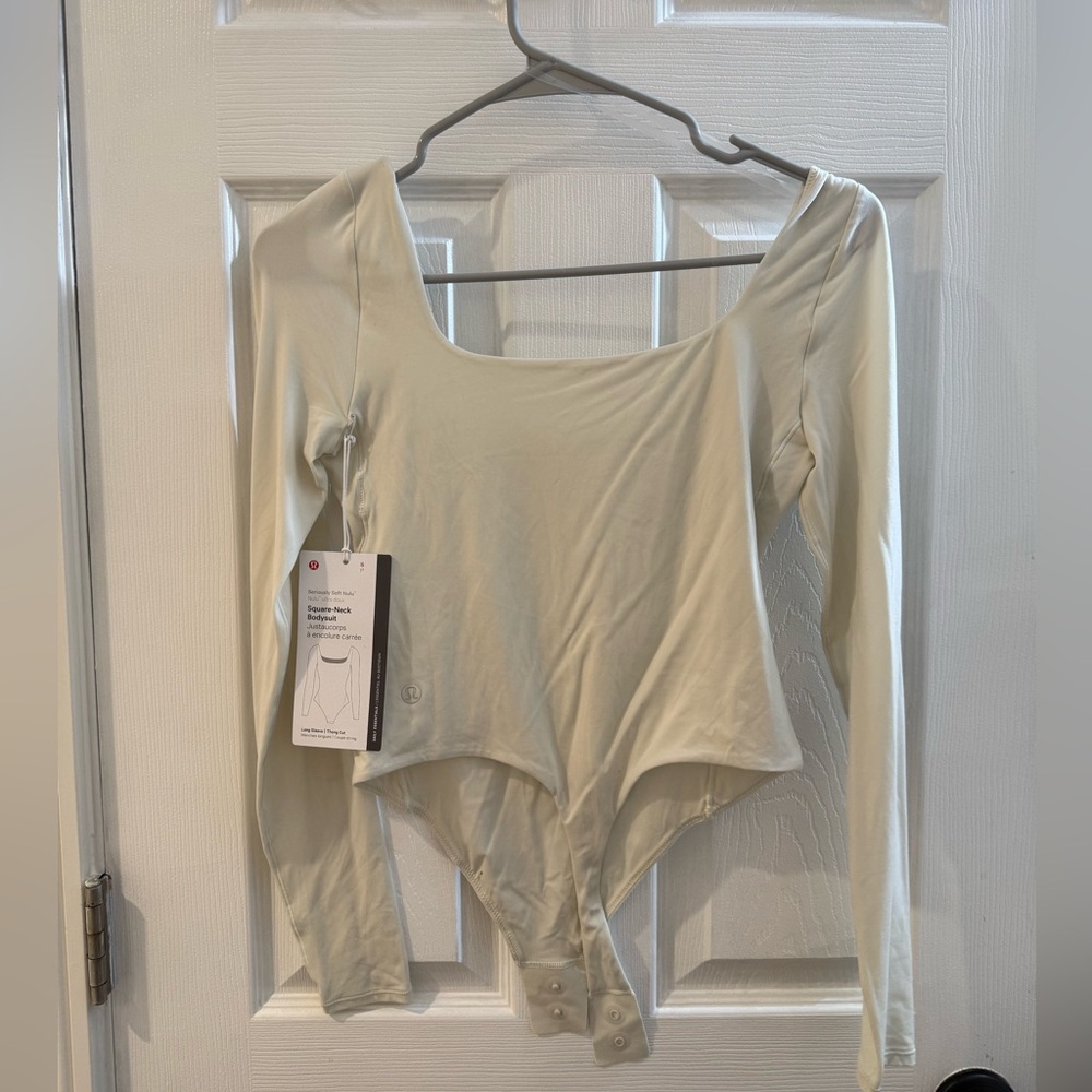 Lululemon Wundermost Squareneck Bodysuit